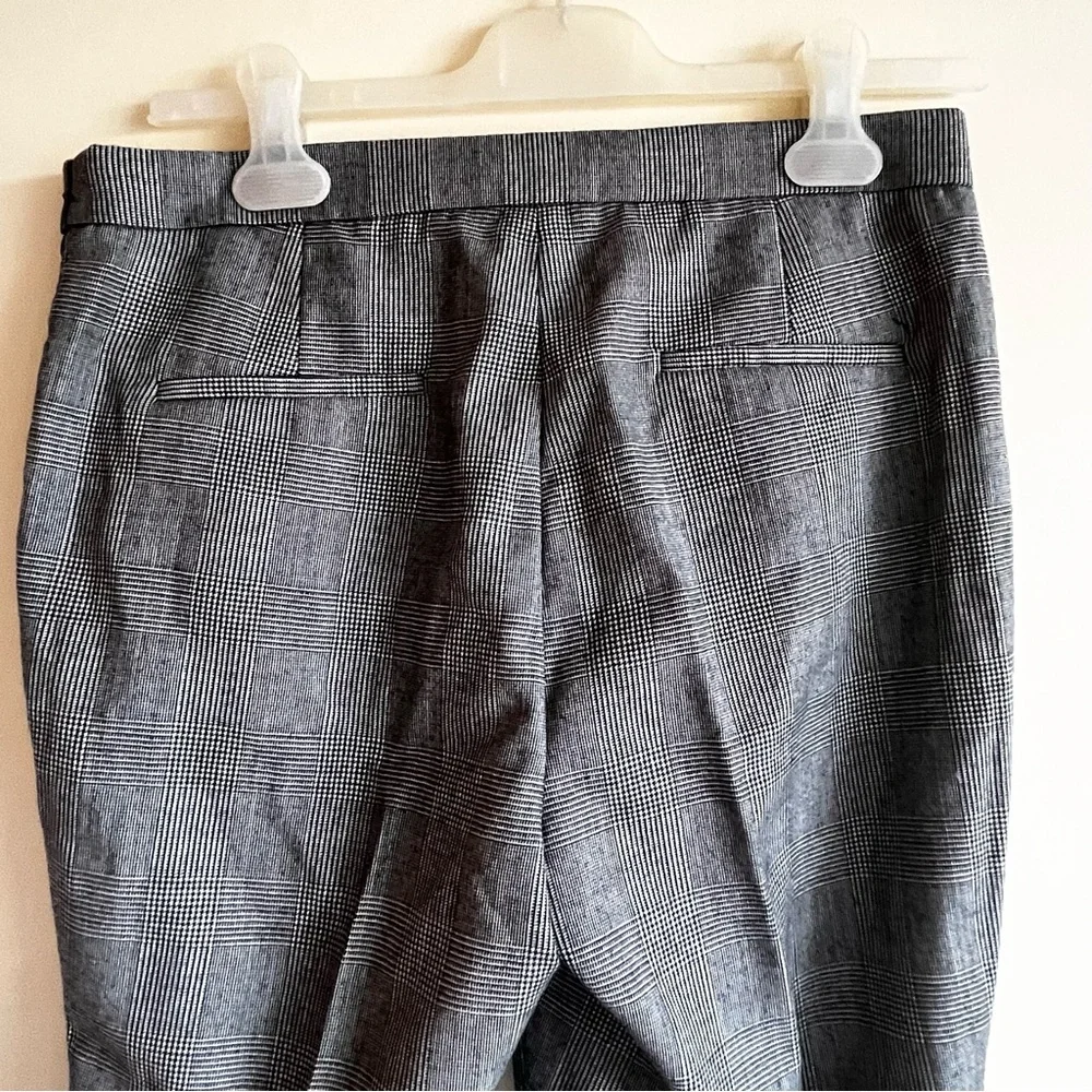 **BNWOT** J CREW BLACK AND WHITE HOUNDSTOOTH DRESS PANTS - Picture 5 of 14